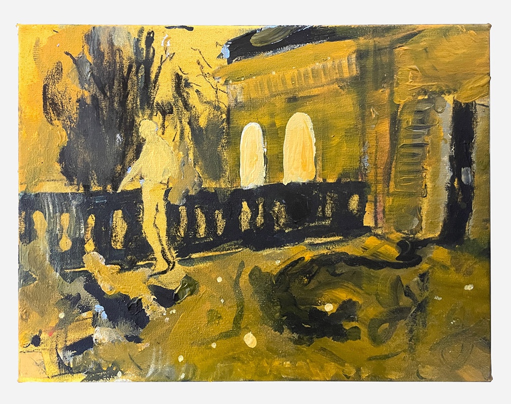 샘 해쉬바흐 Sam Hersbach (2021-2023NL 산) _ 코스믹 호러 버터플라이 시리즈 (2021-2023NL mountains) _ 2023 안료, 과슈, 나사못, 아크릴, 아크릴 바인더 미디엄, 목탄, 나무, 캔버스, 프레임, 흑연, 젯소