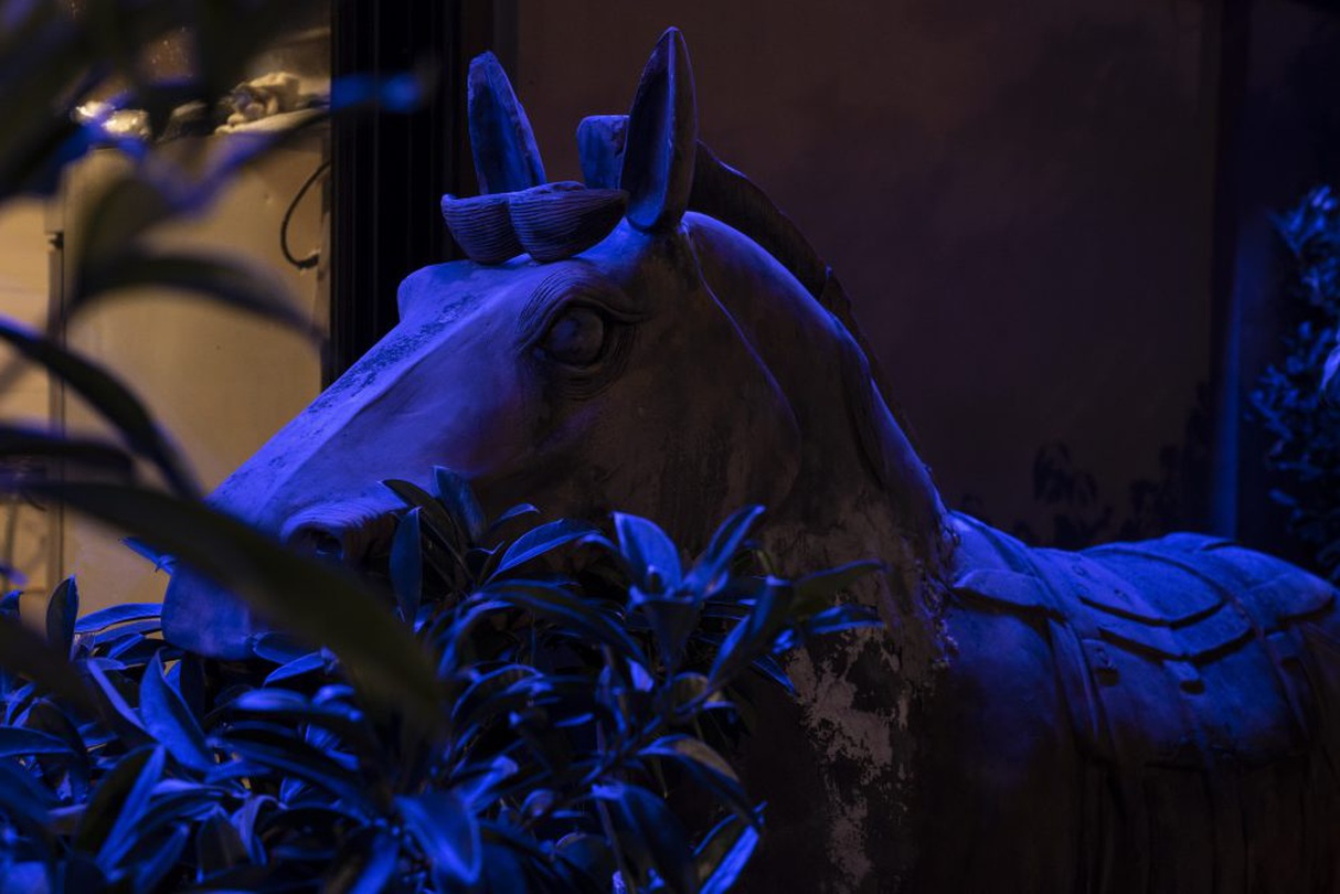 유승헌, 외로운 병마용 (A Lonely Terracota Horse) _Archival Pigment Print_50.8 cm x 76.2 cm (20"x30"), 2018