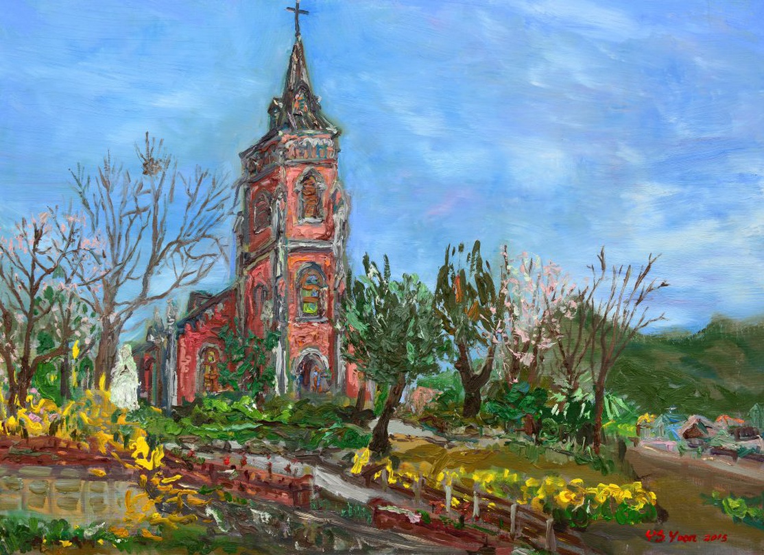 성당을 그리다 전