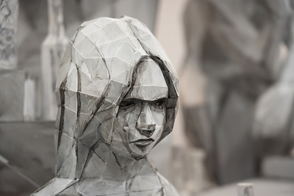 황문익 개인전: REDLIGHT 전시풍경(촬영 이규환)