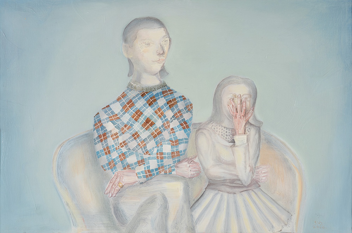 이희현, 커플, 2009, Oil on canvas, 60.6x90.8cm