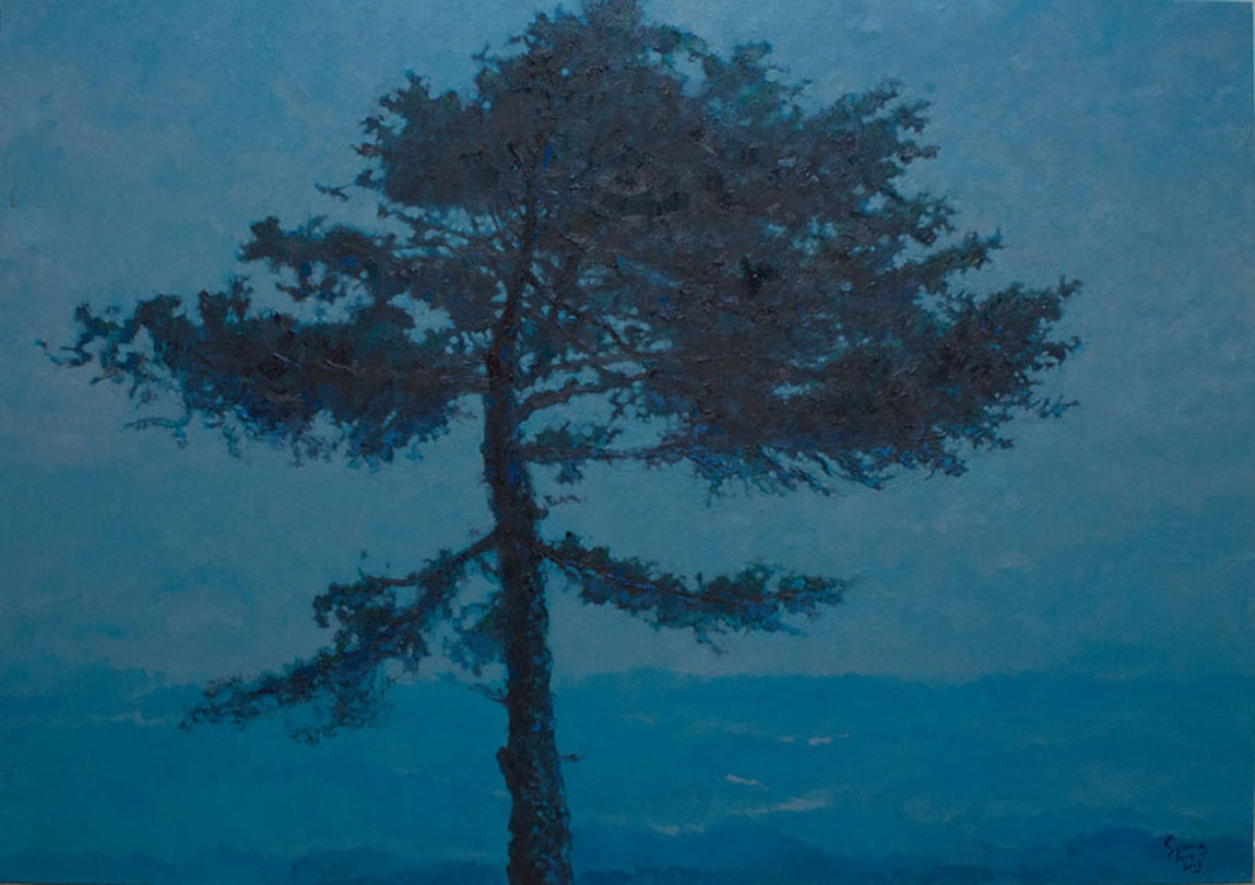 강승희_새벽-21601_캔버스에 유채_116 × 72 cm_2016