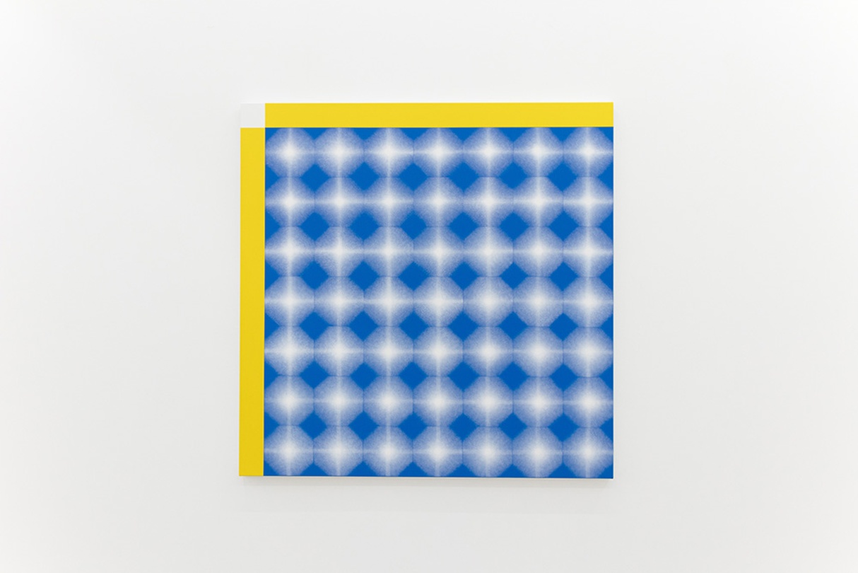 박아람, 《LUX》, 2025, Paint on canvas, 2025, 105x105cm. © 2025 박아람. Courtesy of the artist and 021 Gallery, Daegu. Photo: 021갤러리.