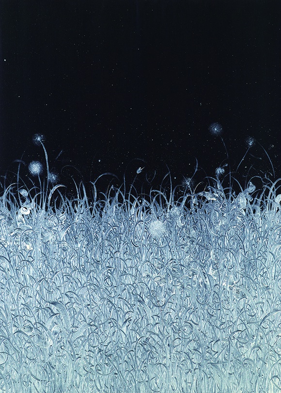 Park Suhyung, infinite fields#4, oil on canvas, 91x65cm, 2019