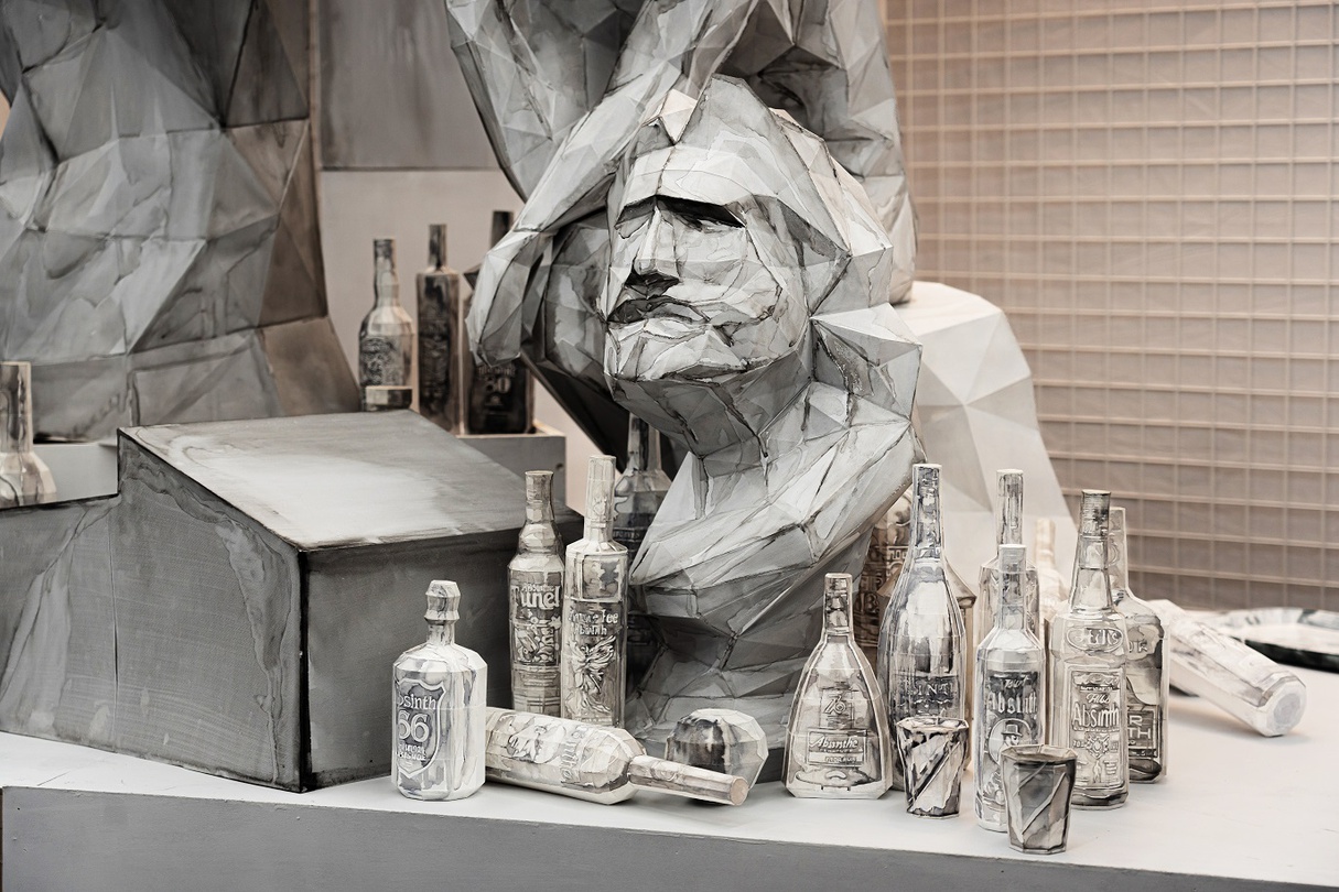 황문익 개인전: REDLIGHT 전시풍경(촬영 이규환)