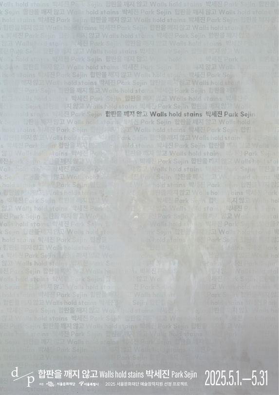 박세진 개인전: 합판을 깨지 않고 Walls hold stains