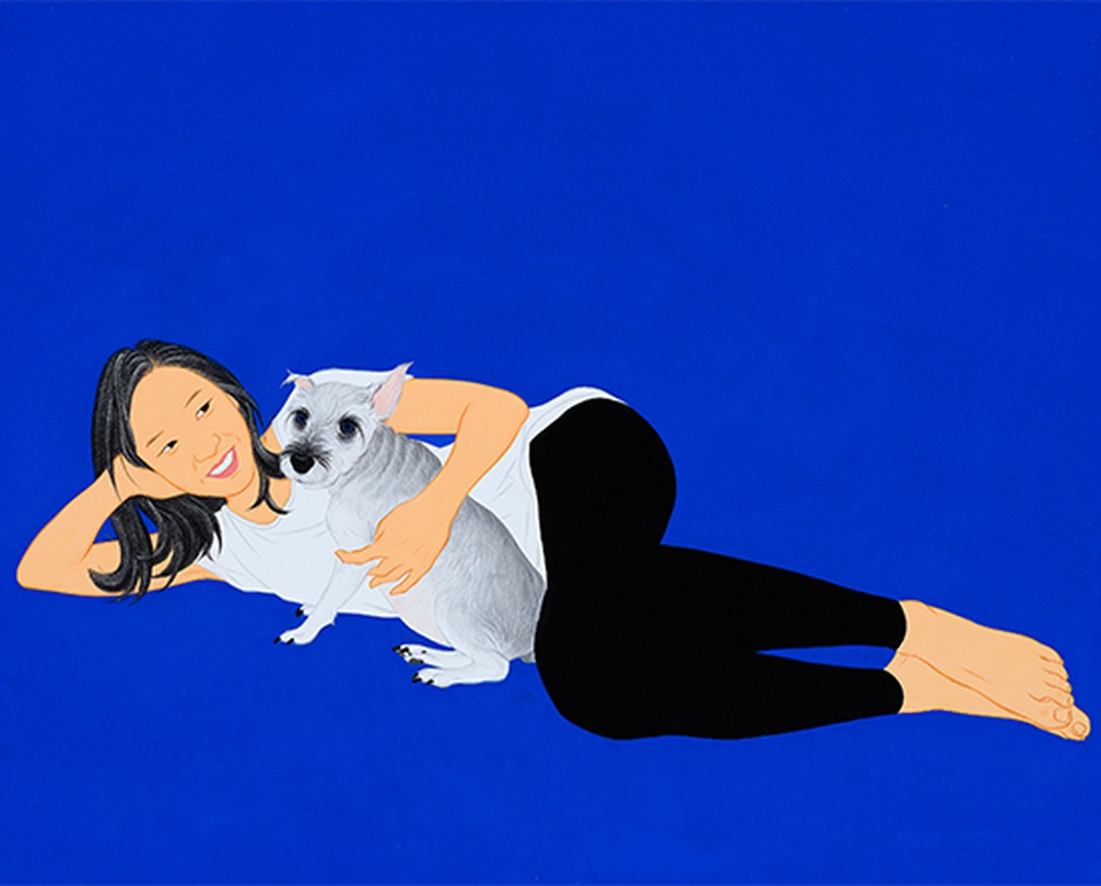 조장은_마리니와나_80.3X100cm_장지에 전통채색_2015