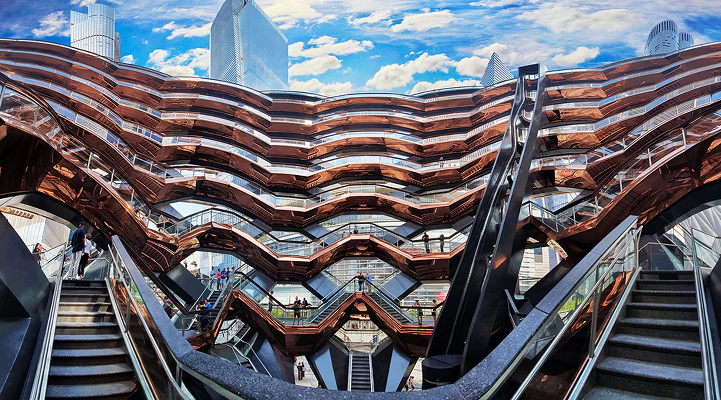 임상빈, Vessel, the Hudson Yards 2, 57.1x102.8cm, dye sublimation on aluminium, 2021