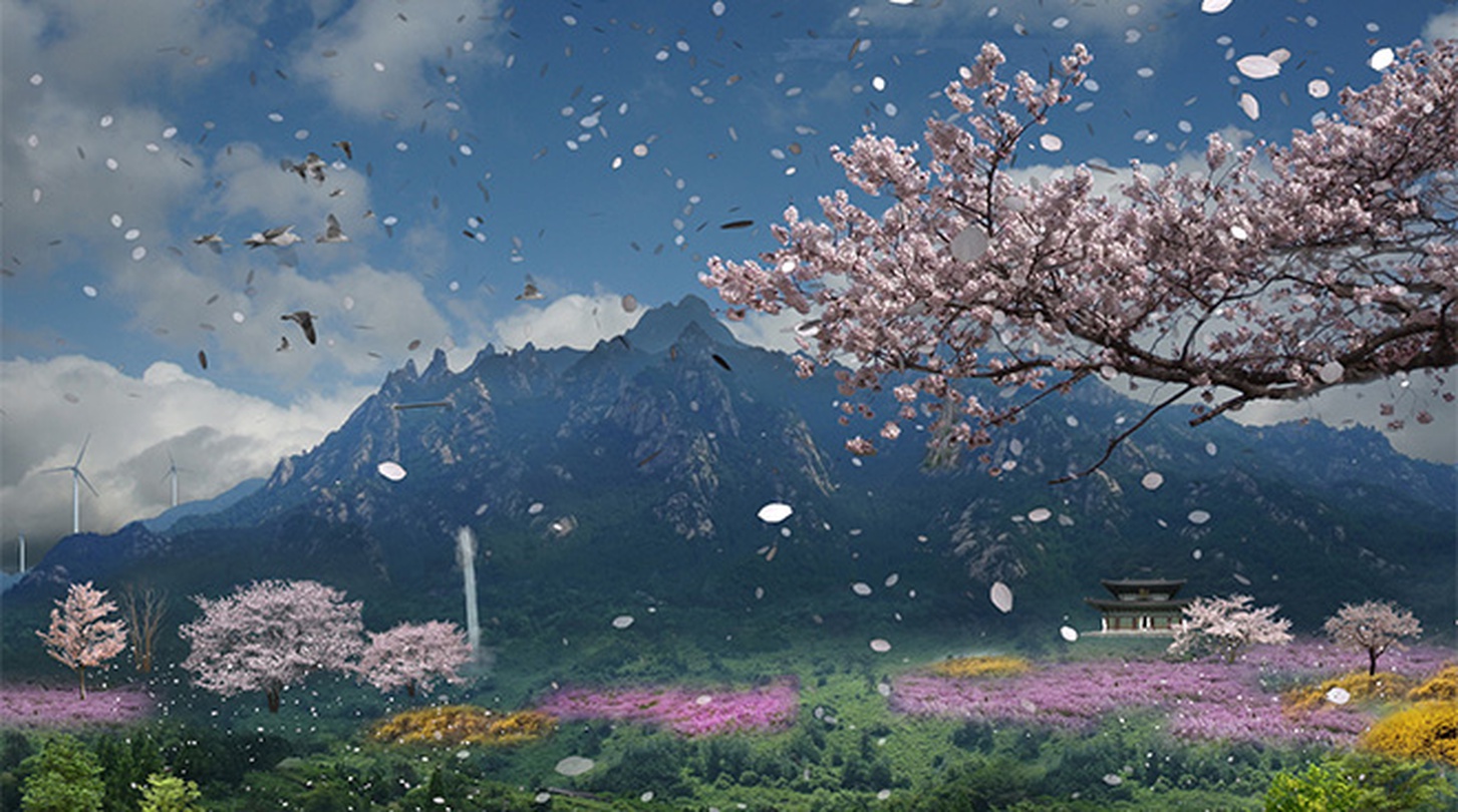 박상화_이너드림-월출산_2016_단채널비디오 47인치 led모니터_5min