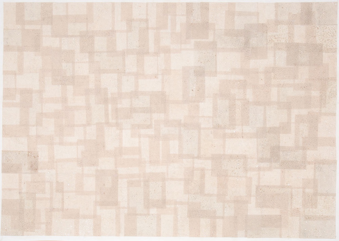 Minjung Kim, Dobae, 2015, mixed media on hanji (Korean mulberry paper), 120 x 170 cm