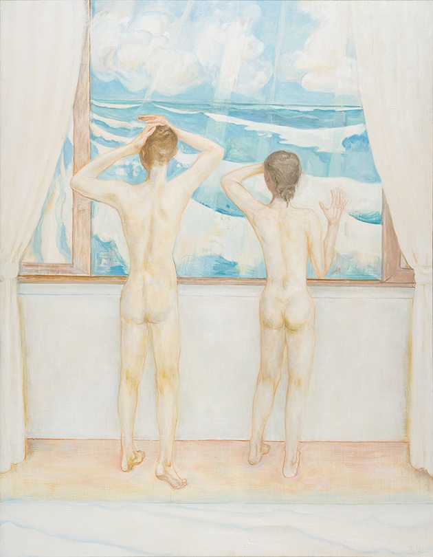 이희현, 밝은 방, 2022, Oil on canvas, 145.5x112.1cm