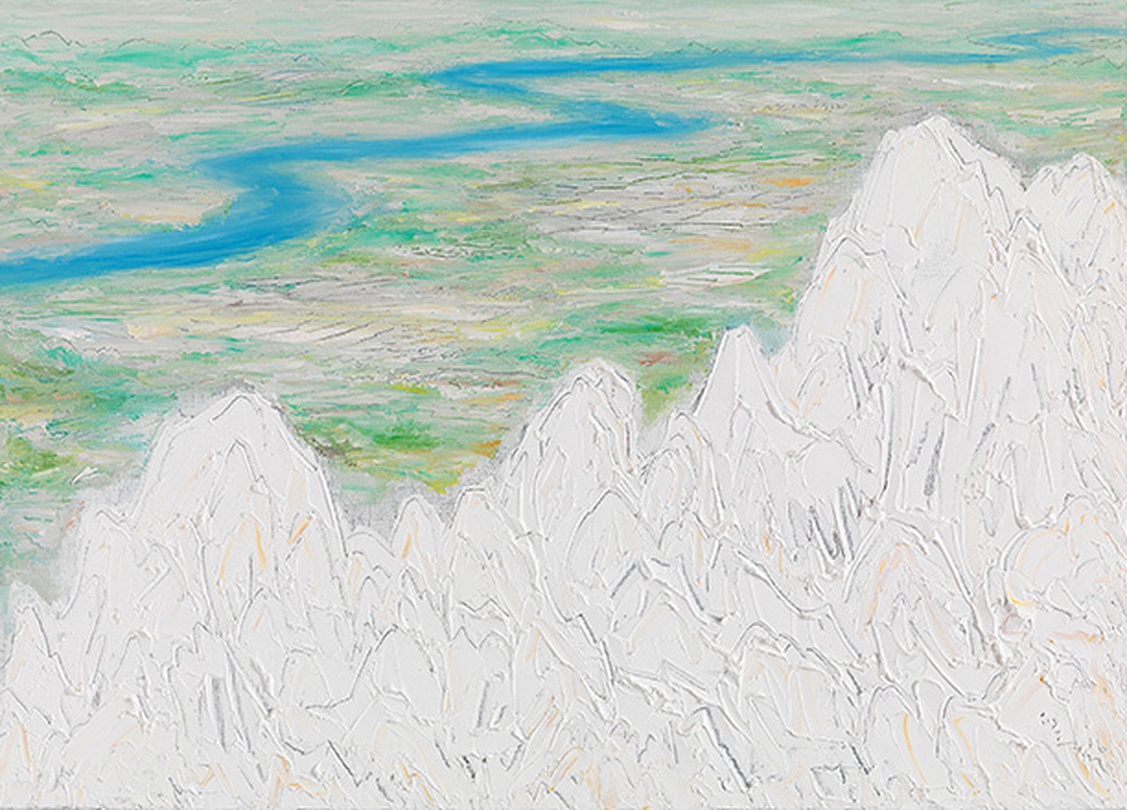 송필용_월출산과 영산강_2016_oil on canvas_65.2x91cm