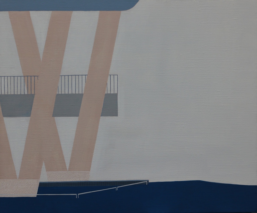 박빛나라, 낯선 익숙함 #3102 캔버스에 아크릴 37.9 x 45.5cm 2016