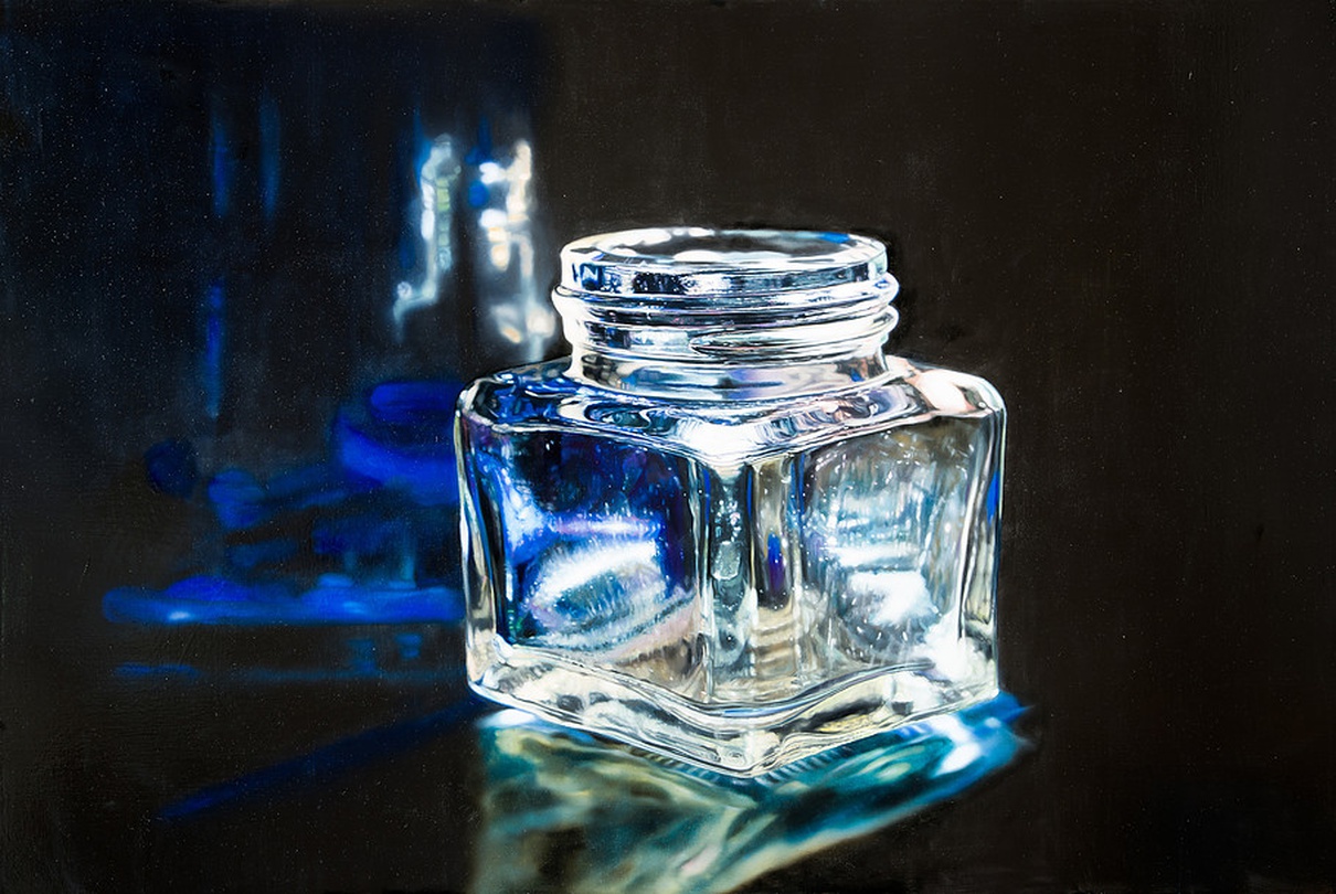 허유진, Bottle, oil on canvas, 193.9x130.3cm, 2016
