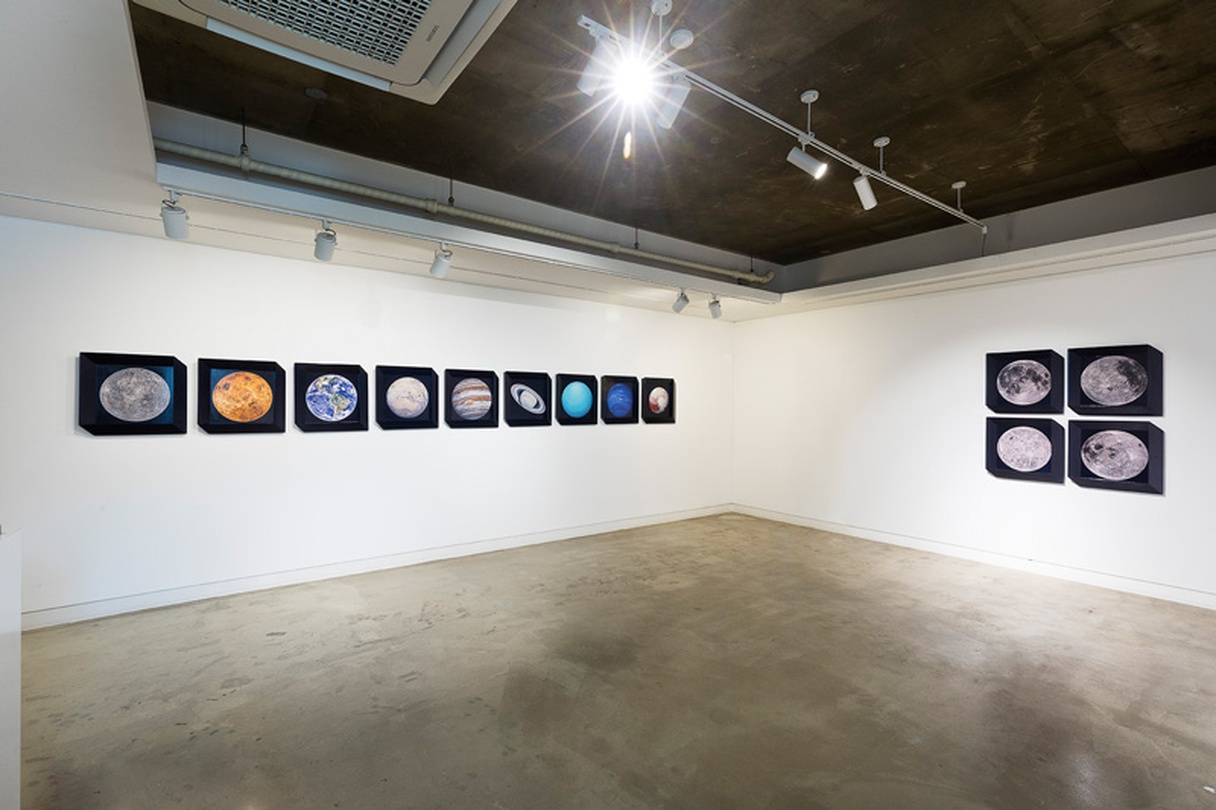 이경미_Moon & Planet_Installation view_2017