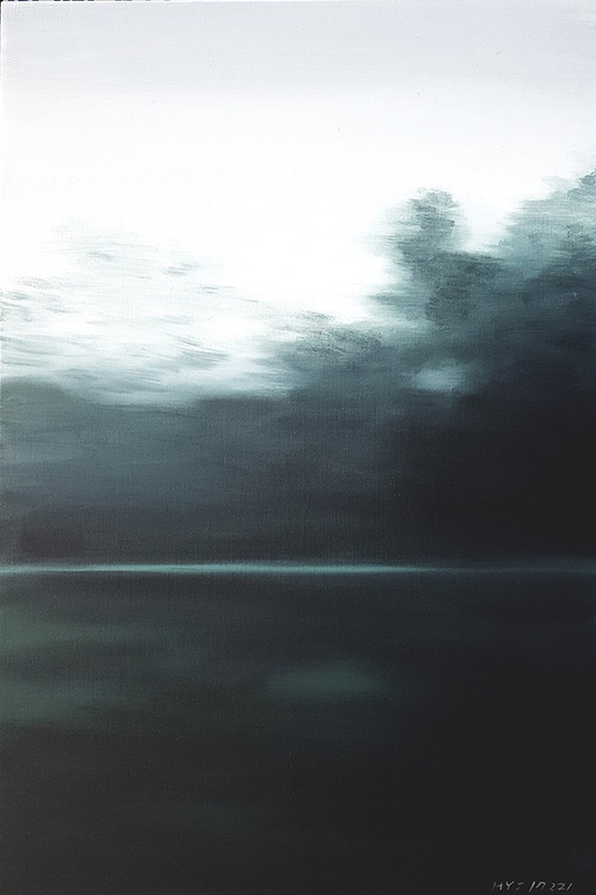 황용진 < ML17221 > Oil on Canvas, 60.6×40.9cm, 2017