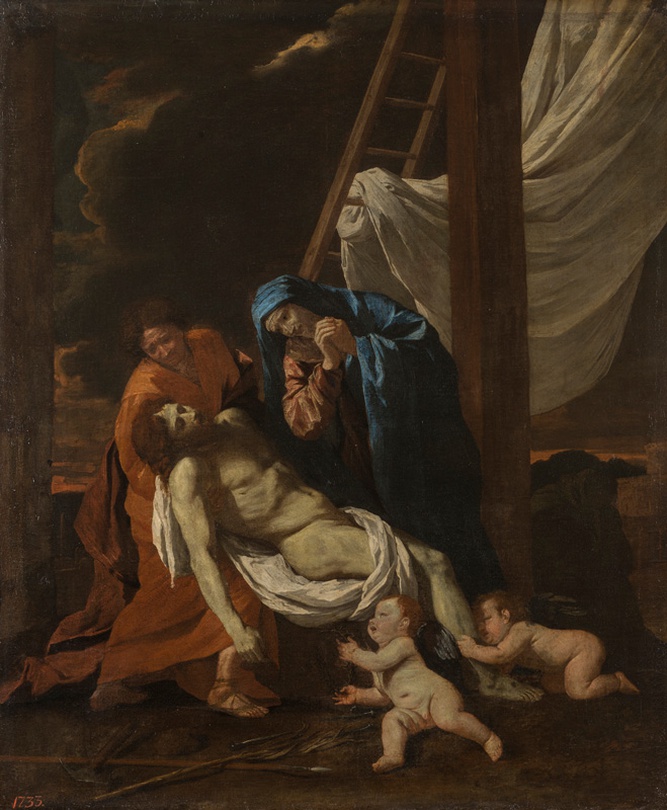 니콜라 푸생, <십자가에서 내림>, 1628-1629, ©The State Hermitage Museum, Saint-Petersburg, 2017