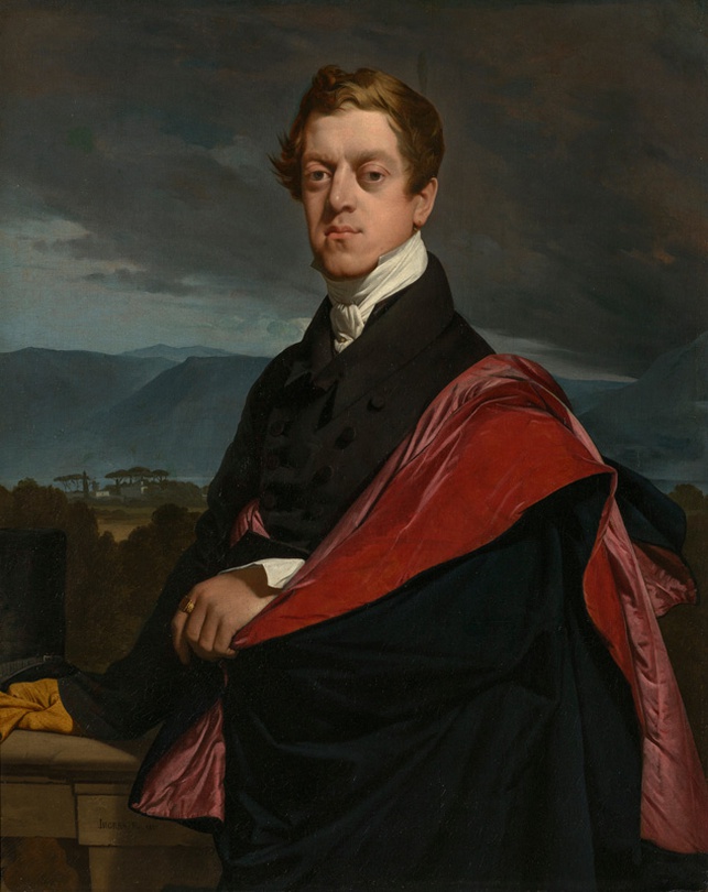 도미니크 앵그르, "N.D.구리예프 백작의 초상", 1821, ©The State Hermitage Museum, Saint-Petersburg, 2017