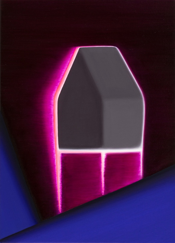 표영실, 경사면, oil on canvas , 33x24 cm, 2018