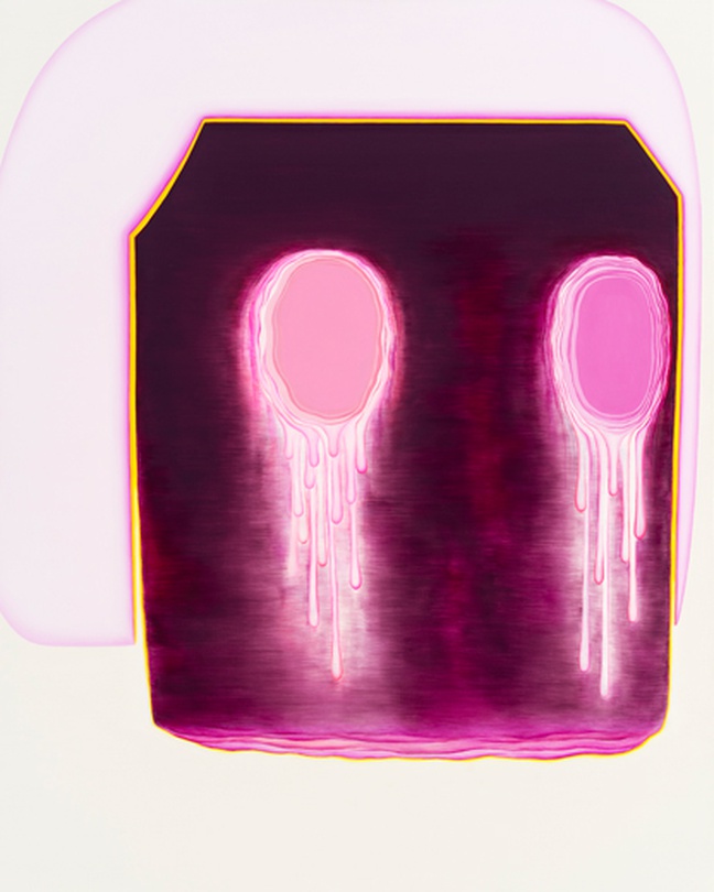 표영실, 검은 낯빛 , oil on canvas , 100x80 cm, 2018