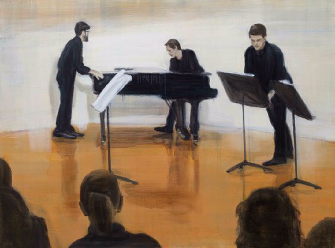 박진아_인터미션_oil on canvas, 97X130cm, 2016