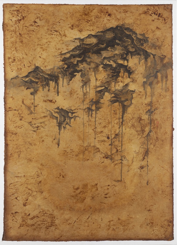 윤영경, Beyond 01, 한지에 수묵, 108×150cm, 2019