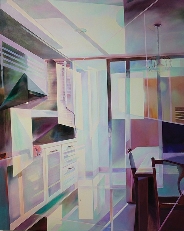 정양준, 부엌에도 Oil on Canvas 162.2×130.3cm 2016