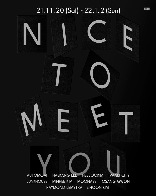 NICE TO MEET YOU