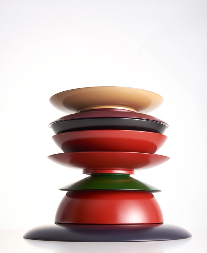 유남권, ottower, 나무위 옻칠마감, 385x385x450mm, 2016