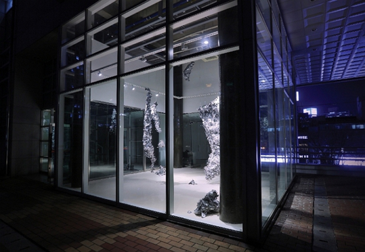 Chaos, 종이에 펜, 잉크젯 프린트, 가변설치, 2020