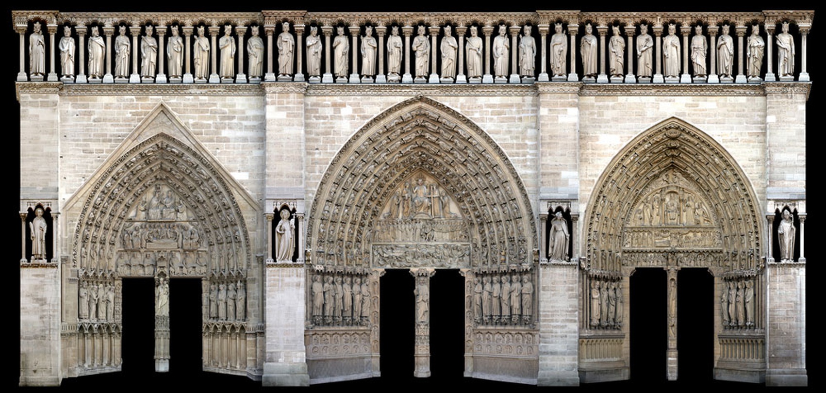 이중근_ IN GOD WE TRUST 세 개의 문_Photograph, Computer graphic, Digital print, Diasec _h120×w247cm_2008~9