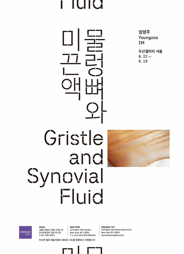 임영주 개인전 : 물렁뼈와 미끈액 Youngzoo IM : Gristle and Synovial Fluid