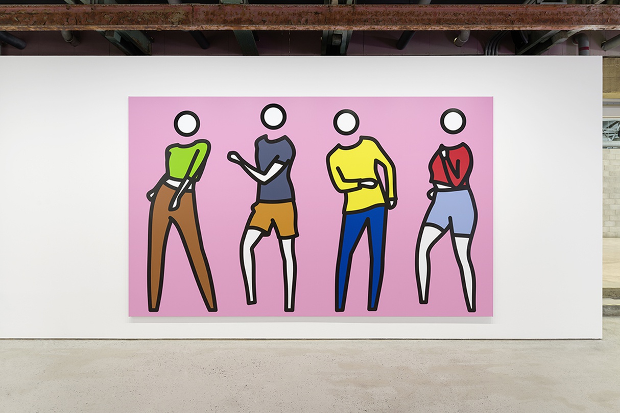 Julian Opie_installation view_1 이미지 제공: 국제갤러리