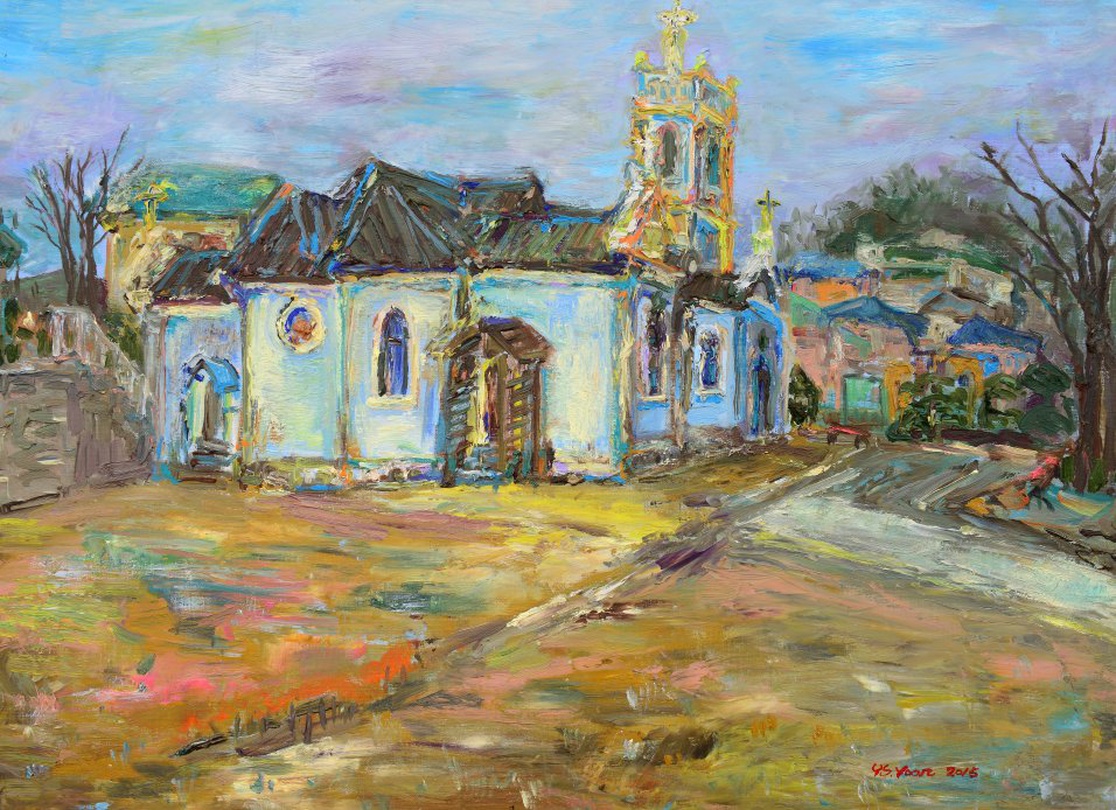 성당을 그리다 전