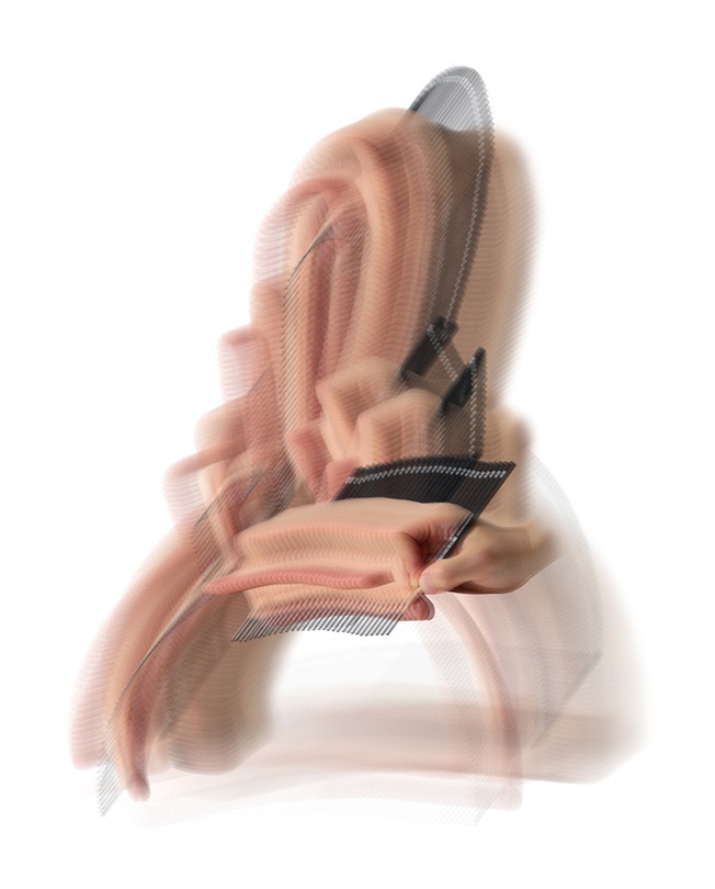 강주현, 드로잉 _ 스크래퍼, 70cm x 87cm, Pigment print, 2017