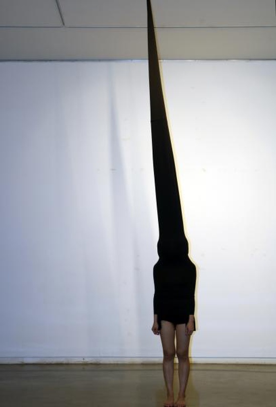 장서영_블랙홀바디_CT촬영 이미지 현수막_110x190cm_2016