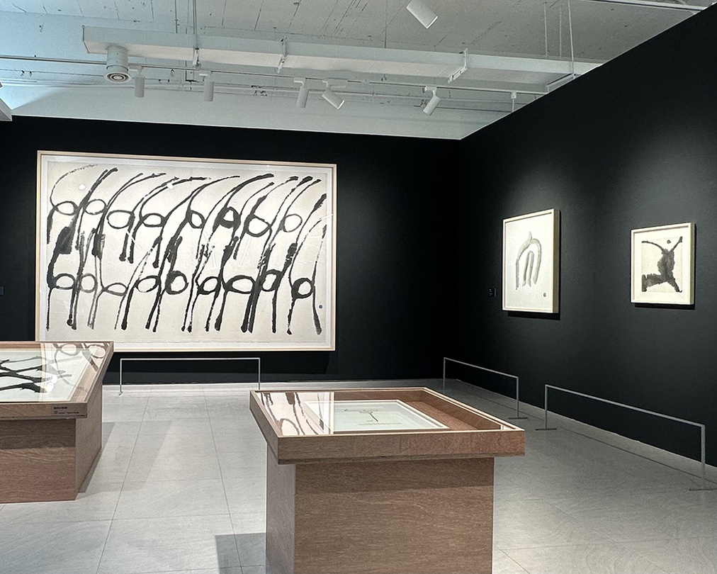 먹의 춤, 사람의 노래 전시전경