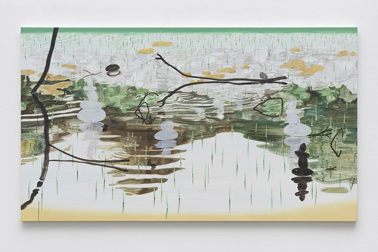 Wish tower 112X194cm oil on canvas 2023