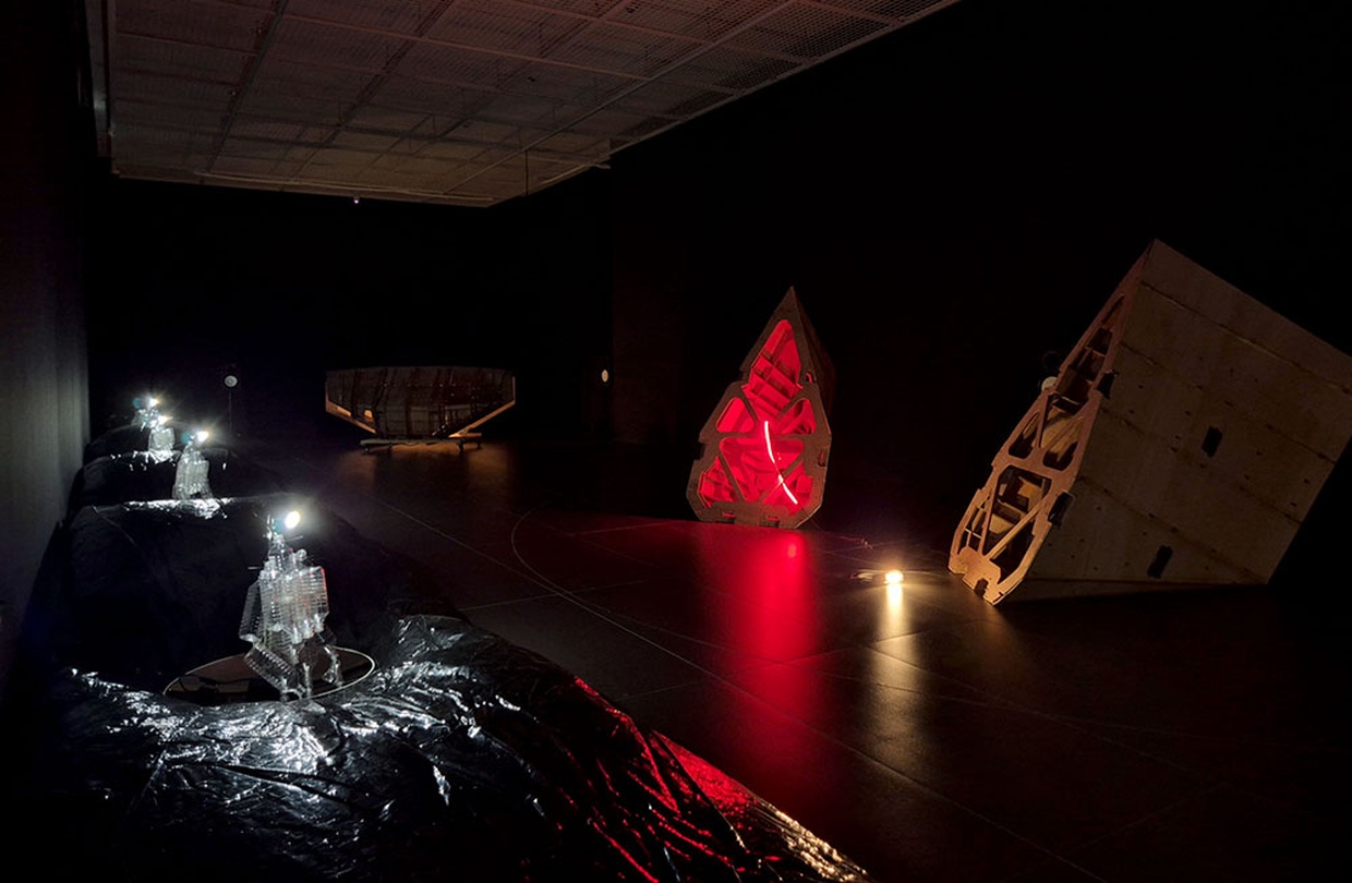 전시전경, 김희수아트센터