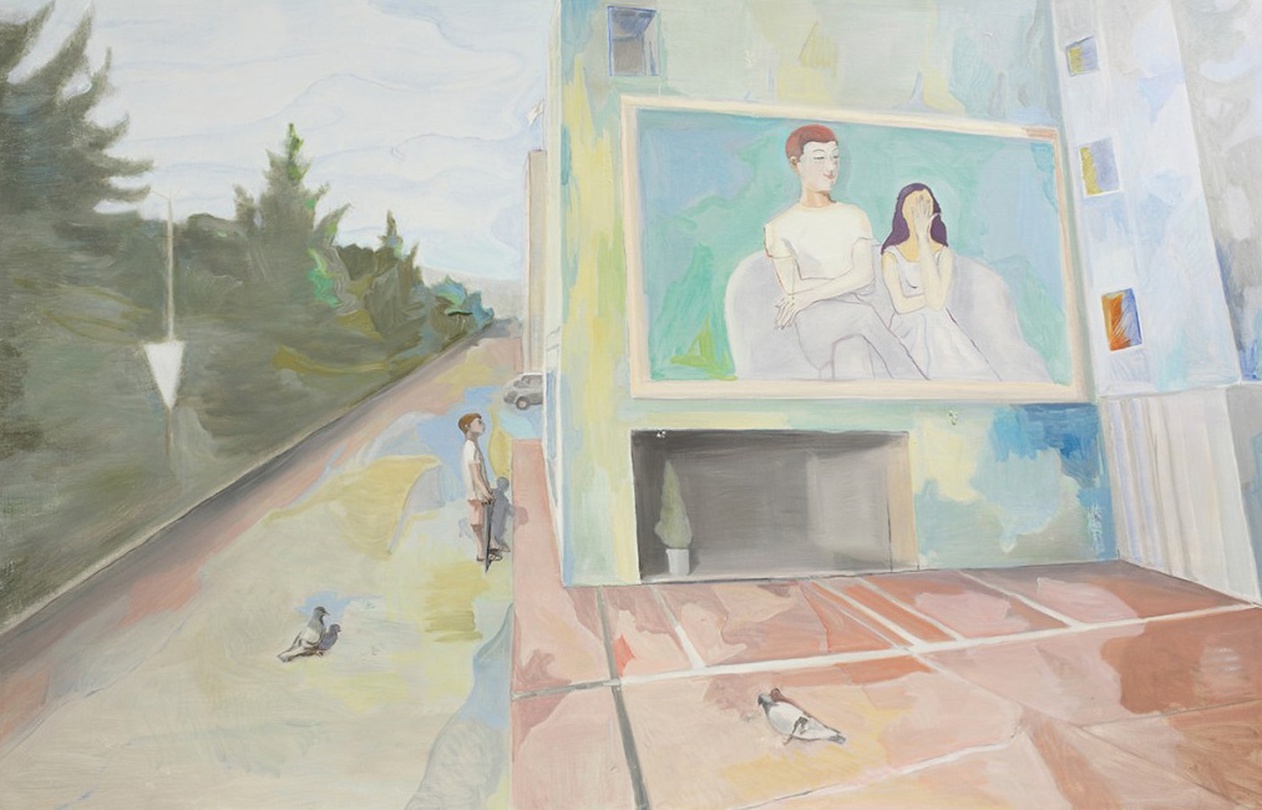 이희현 - 사이공 oil on canvas 140x220 2015