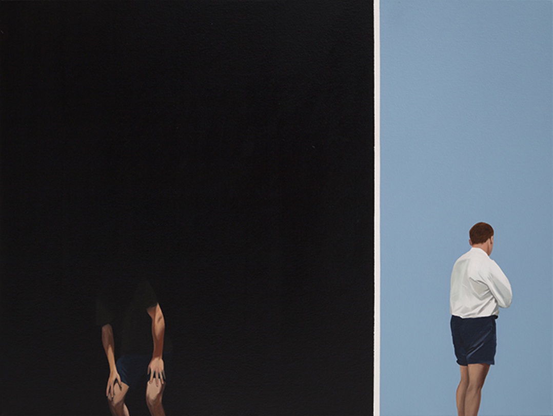 채지민, untitled2, 2015, Oil on canvas, 76.2x101.6 cm