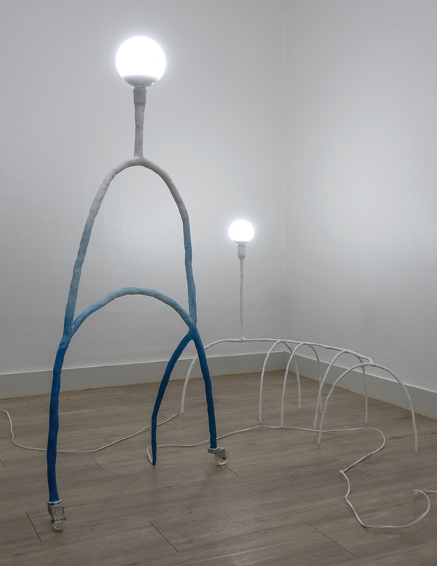 이가람 작은 불운 (천장에 물이 새는데요) 2019 혼합재료 60x12x120, 40x90x75cm