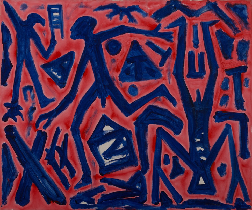 A.R. 펭크 <떠나기(Varlasse)> 2001 100x120cm 캔버스에 아크릴릭 서울시립미술관 소장