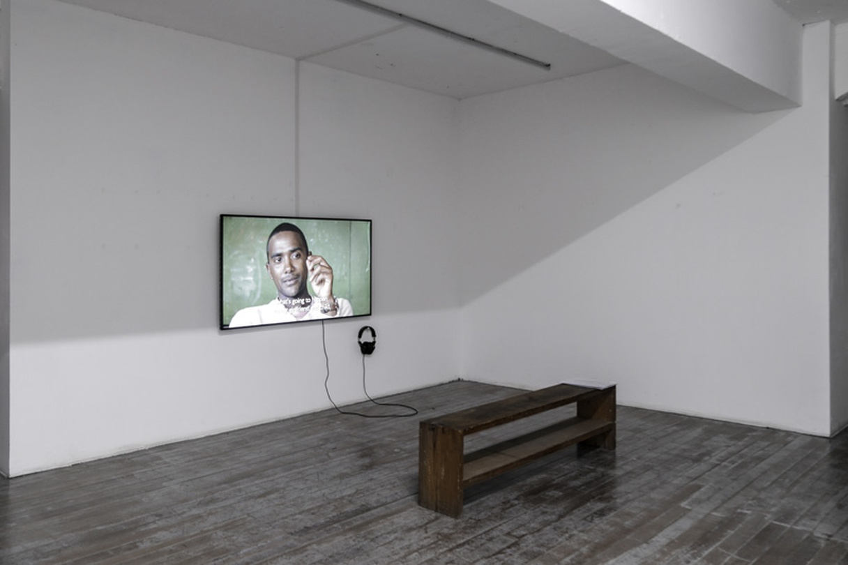 Teboho Edkins_Gangster Backstage_Installation view