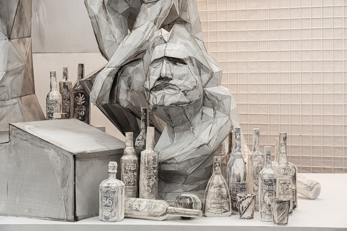 황문익 개인전: REDLIGHT 전시풍경(촬영 이규환)