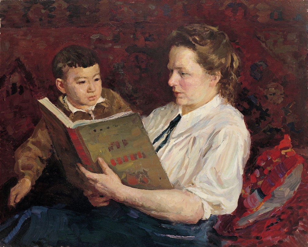 아내와 아들의 초상