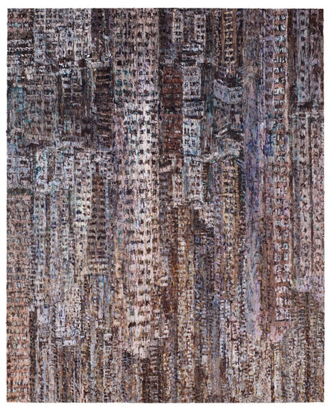 송지연, 마주보다III  130.3x162.2cm  acrylic on linen  2016