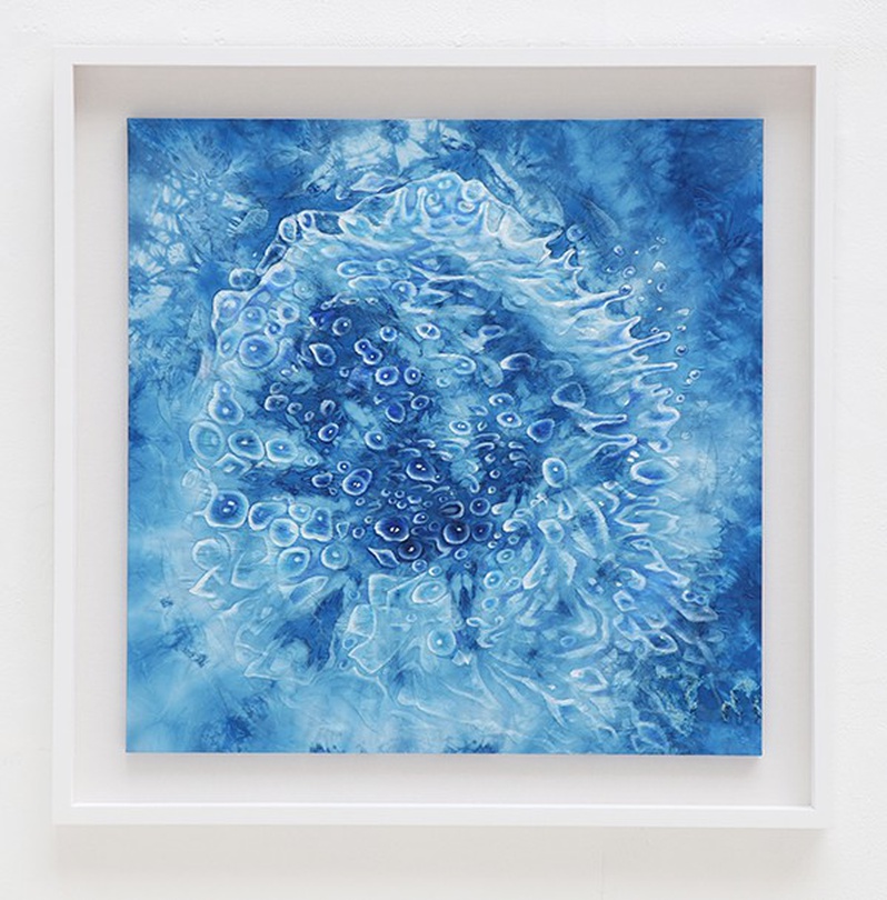 설혜린, 내려가는 물 3, 97.5×97.5cm, 2020